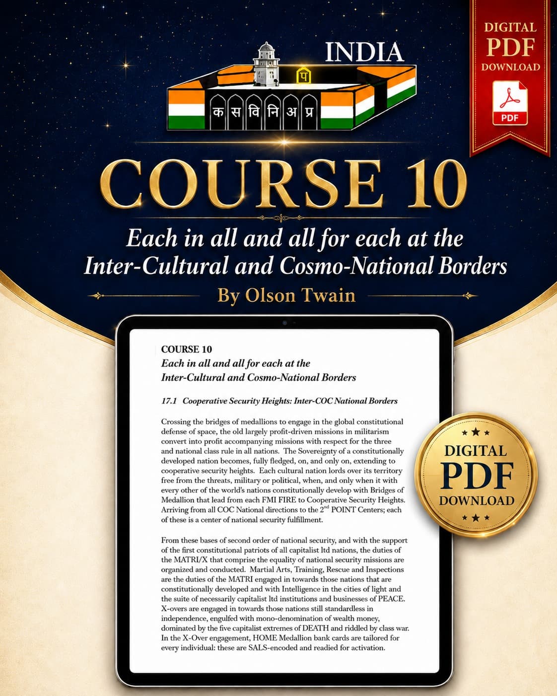 Each in all and all for each at the Inter Cultural and Cosmo-National Borders