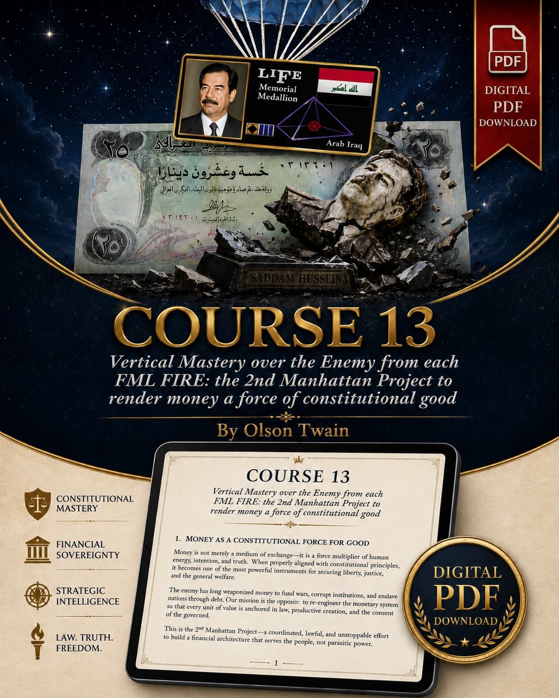 Vertical Mastery over the Enemy from each FML FIRE: the 2nd Manhattan Project to render money a force of constitutional good