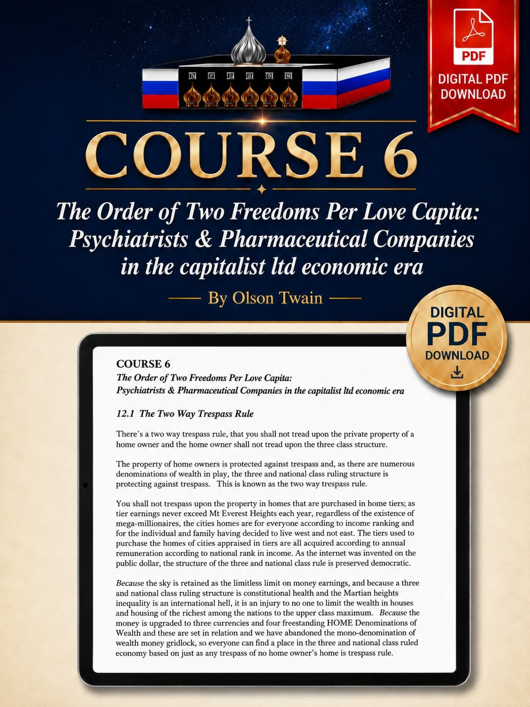 The Order of Two Freedoms Per Love Capita: Psychiatrists & Pharmaceutical Companies in the capitalist ltd economic era